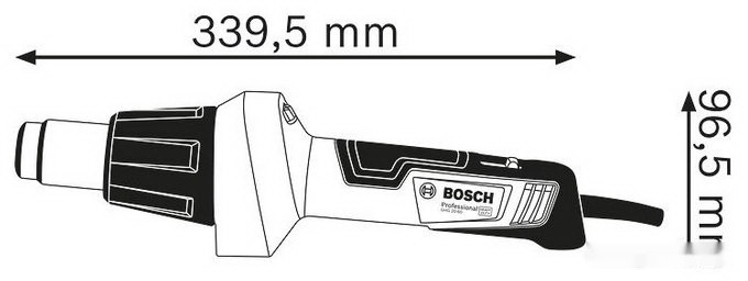 Промышленный фен Bosch GHG 20-60 Professional 06012A6400