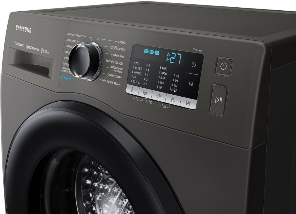 Стиральная машина Samsung WW80AGAS26AXLD Стиральная машина Samsung WW80AGAS26AXLD