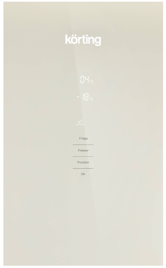 Холодильник с морозильником Korting KNFC 62370 GB Холодильник с морозильником Korting KNFC 62370 GB