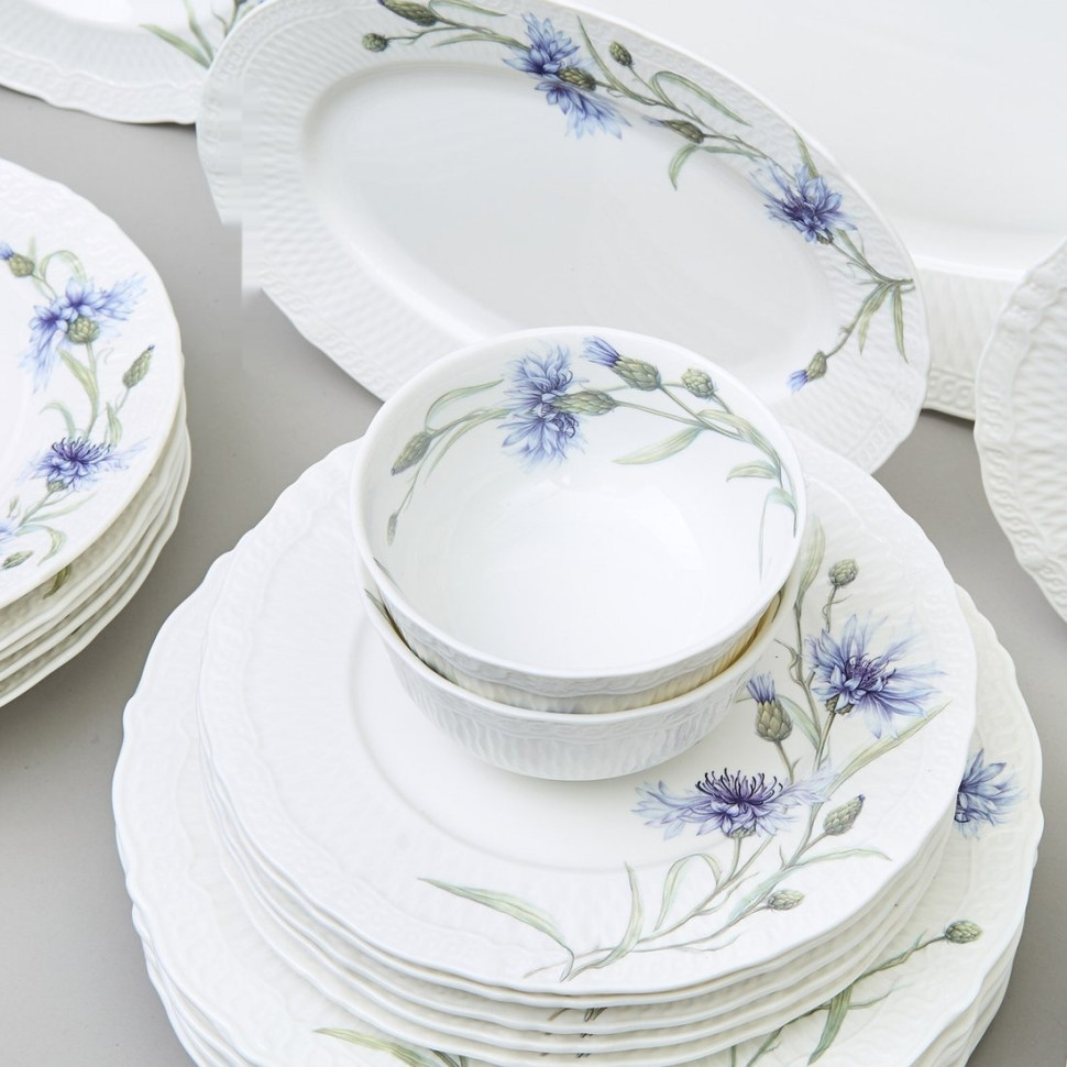 Столовый сервиз Lefard Васильки 760-835 Столовый сервиз Lefard Васильки 760-835