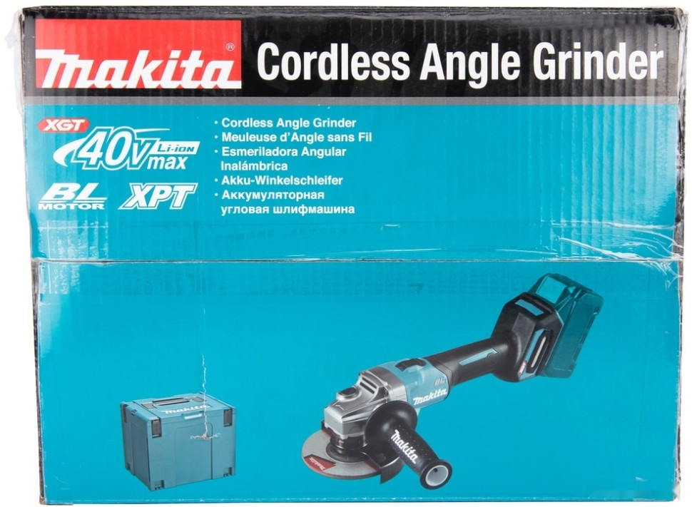 Угловая шлифмашина Makita GA005GM201 (с 2-мя АКБ) Угловая шлифмашина Makita GA005GM201 (с 2-мя АКБ)