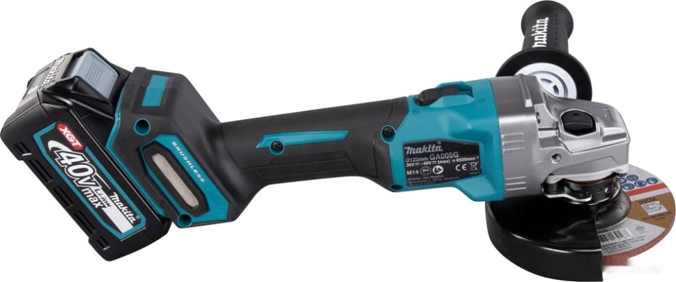 Угловая шлифмашина Makita GA005GM201 (с 2-мя АКБ) Угловая шлифмашина Makita GA005GM201 (с 2-мя АКБ)