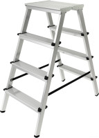 Лестница-стремянка Новая Высота NV 212 с увеличенной площадкой 2x4 ступеней