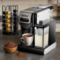 Рожковая кофеварка Kitfort KT-7675