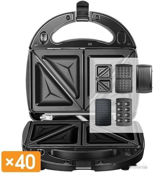 Многофункциональная сэндвичница Redmond Мультипекарь RMB-M619/5