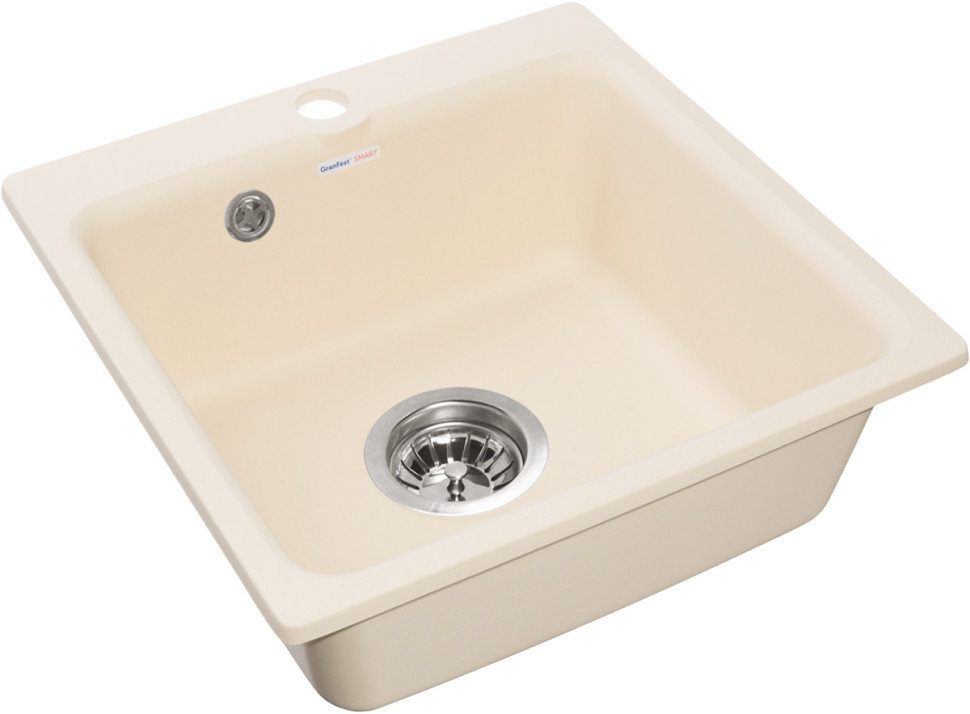 Кухонная мойка GranFest Smart GF-SM430 (Beige) Кухонная мойка GranFest Smart GF-SM430 (Beige)