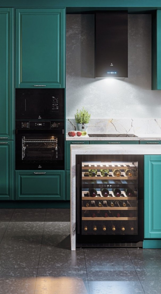 Винный шкаф LEX LWD6046BL Dual Zone