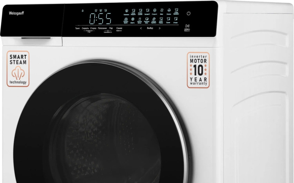 Стиральная машина Weissgauff WMD 788 Touch Inverter Steam Стиральная машина Weissgauff WMD 788 Touch Inverter Steam