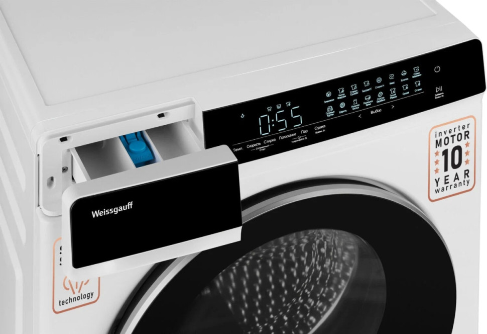 Стиральная машина Weissgauff WMD 788 Touch Inverter Steam Стиральная машина Weissgauff WMD 788 Touch Inverter Steam