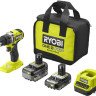 Ударная дрель-шуруповерт Ryobi HP RPD18C-242S 5133004983 (с 2-мя АКБ 4 Ah + 2 Ah, сумка)