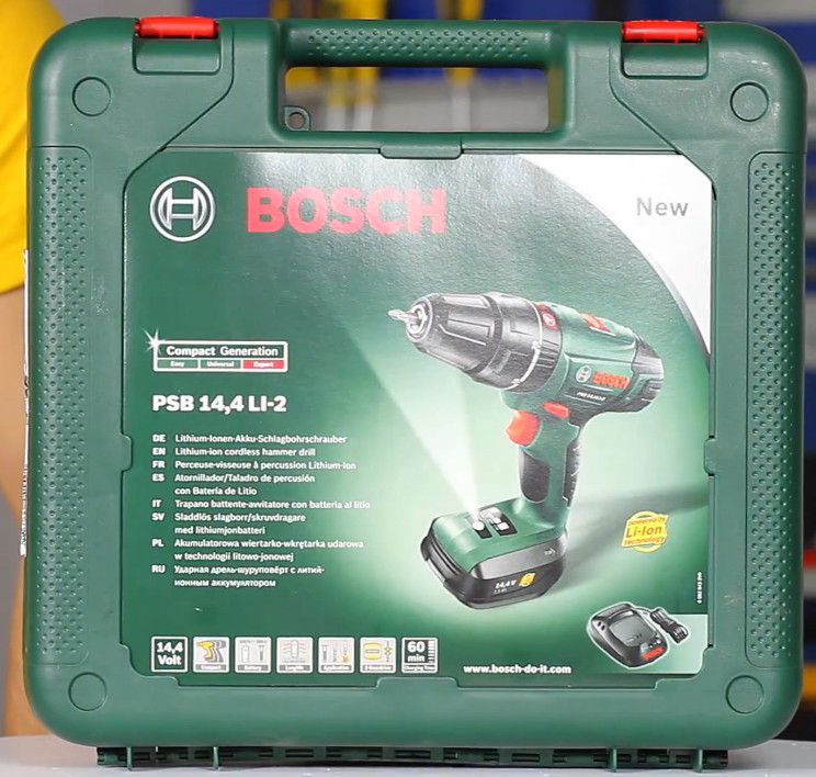 Дрель ударная Bosch PSB 14.4 LI-2 Дрель ударная Bosch PSB 14.4 LI-2