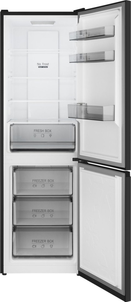 Холодильник Weissgauff WRK 185 Total NoFrost Inverter Black Холодильник Weissgauff WRK 185 Total NoFrost Inverter Black