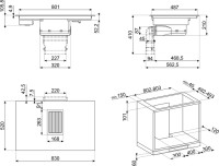 Варочная панель Smeg HOBD682D