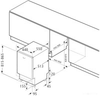 Посудомоечная машина Krona Brenta 45 BI