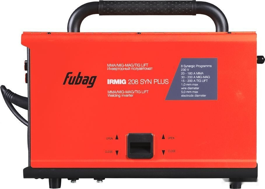 Сварочный инвертор FUBAG IRMIG 208 SYN Plus 31447.1 (с горелкой 3м) Сварочный инвертор FUBAG IRMIG 208 SYN Plus 31447.1 (с горелкой 3м)