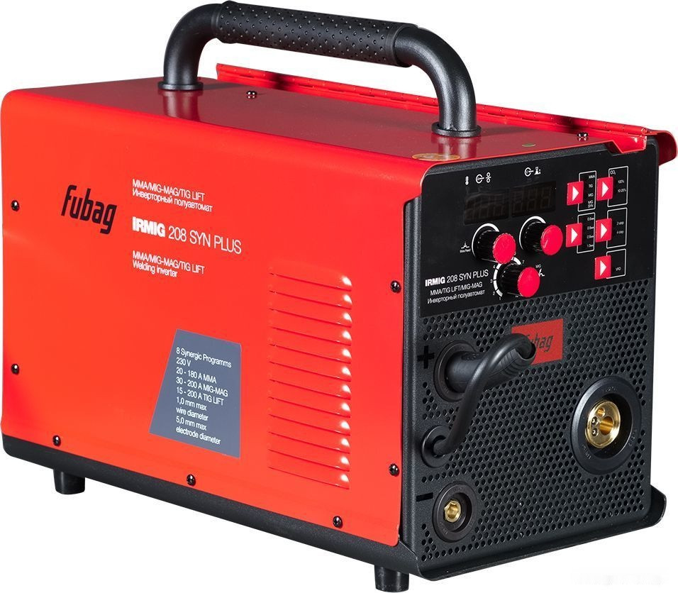 Сварочный инвертор FUBAG IRMIG 208 SYN Plus 31447.1 (с горелкой 3м) Сварочный инвертор FUBAG IRMIG 208 SYN Plus 31447.1 (с горелкой 3м)