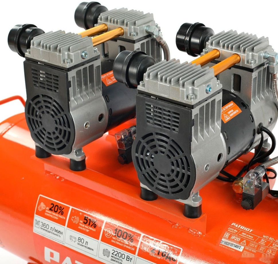 Компрессор Patriot WO 80-360 Компрессор Patriot WO 80-360