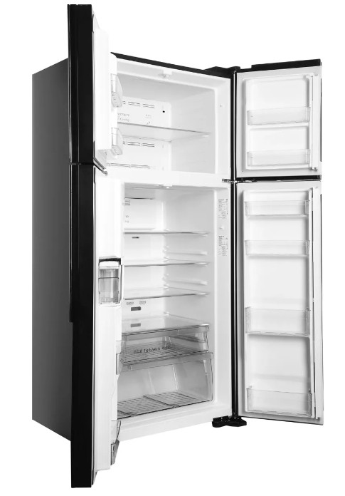 Четырёхдверный холодильник Hitachi R-W660PUC7GBK Четырёхдверный холодильник Hitachi R-W660PUC7GBK