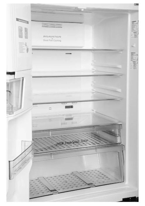 Четырёхдверный холодильник Hitachi R-W660PUC7GBK Четырёхдверный холодильник Hitachi R-W660PUC7GBK