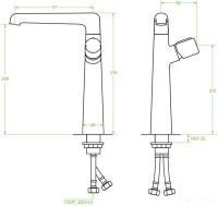 Смеситель Laveo Pretto BAO 025D