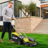 Колёсная газонокосилка Ryobi RY18LMX37A-150 (с АКБ 5 Ah) Колёсная газонокосилка Ryobi RY18LMX37A-150 (с АКБ 5 Ah)