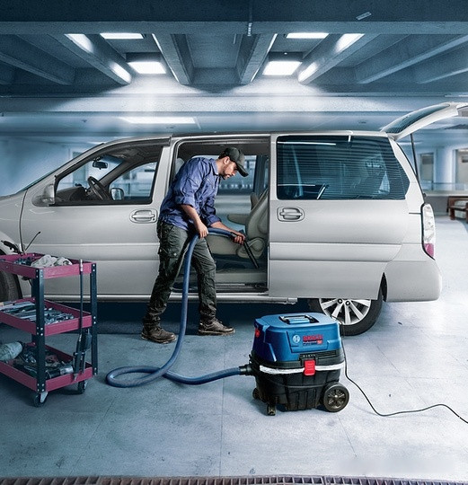 Пылесос Bosch GAS12-25PS 060197C100 Пылесос Bosch GAS12-25PS 060197C100