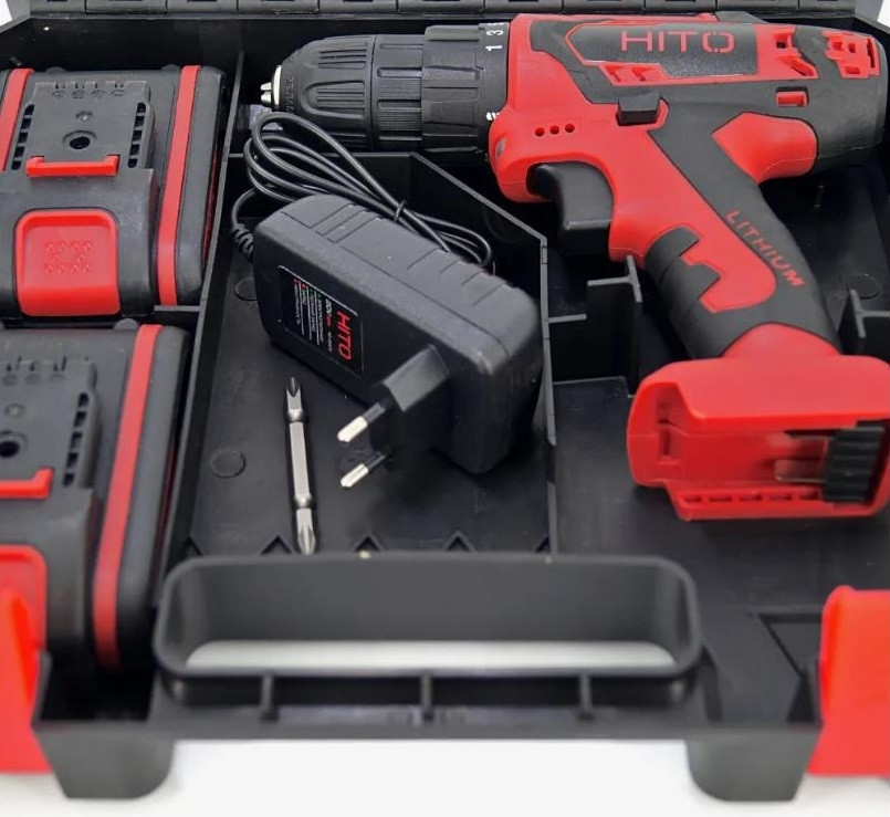 Дрель-шуруповерт HITO CD2002 (с 2-мя АКБ) Дрель-шуруповерт HITO CD2002 (с 2-мя АКБ)