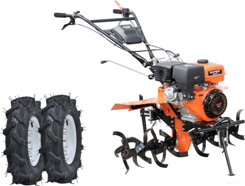 Мотоблок Skiper SP-1800SE Expert (колеса 5.00-10)