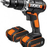 Дрель-шуруповерт Worx WX371.1 (с 2-мя АКБ, кейс) Дрель-шуруповерт Worx WX371.1 (с 2-мя АКБ, кейс)