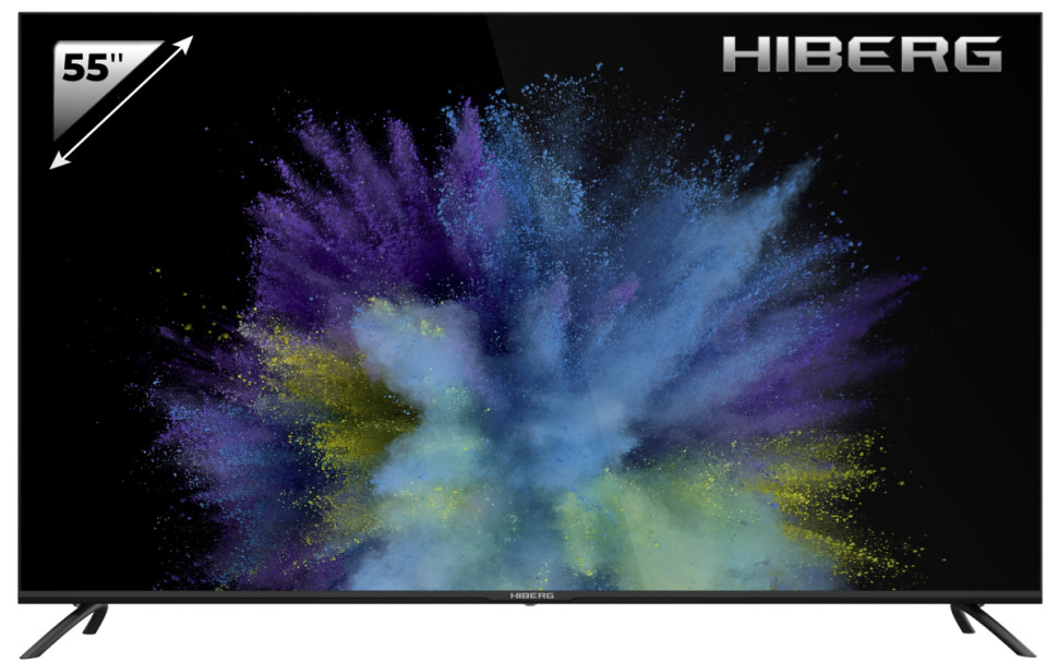 Телевизор HIBERG 55Y UHD-R Телевизор HIBERG 55Y UHD-R