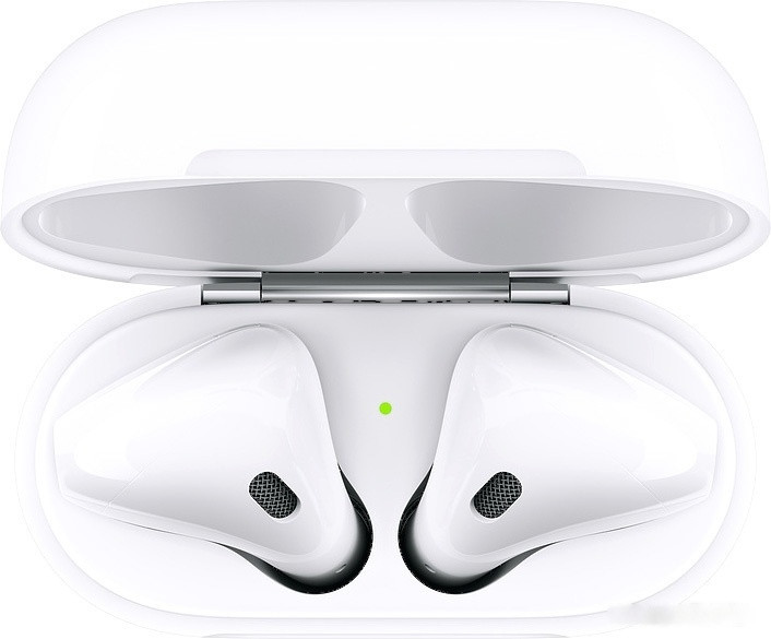 Наушники Apple AirPods 2 в зарядном футляре