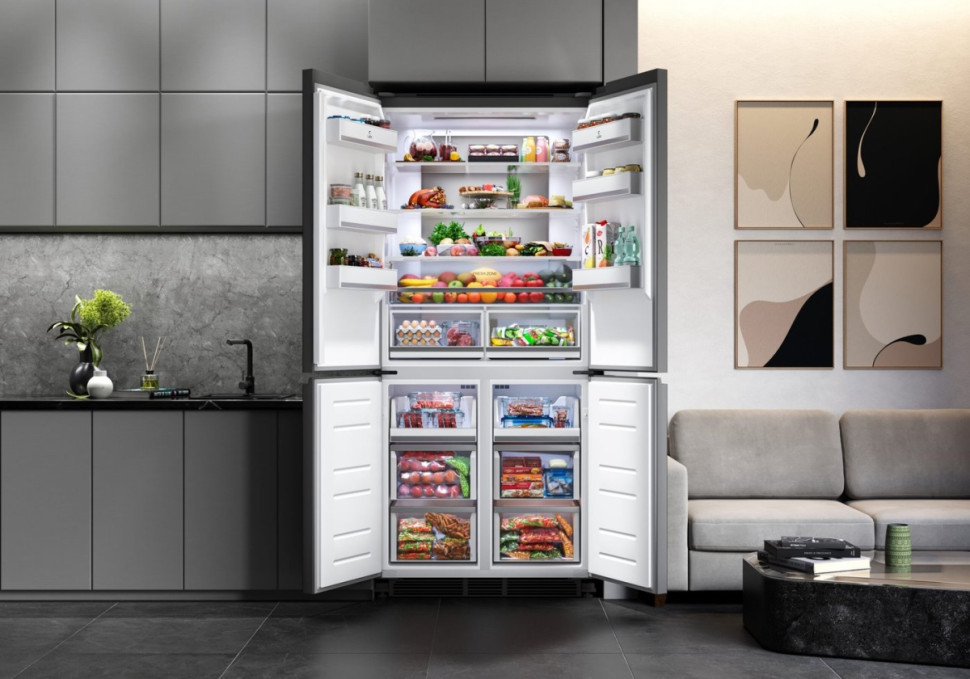 Четырёхдверный холодильник LEX LCD485STGIDBI