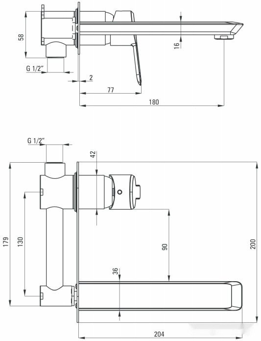 Смеситель Deante Arnika BQA 054L Смеситель Deante Arnika BQA 054L