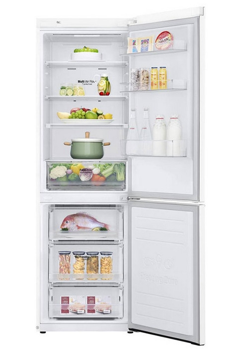 Холодильник с нижней морозильной камерой LG GA-B459MQSL