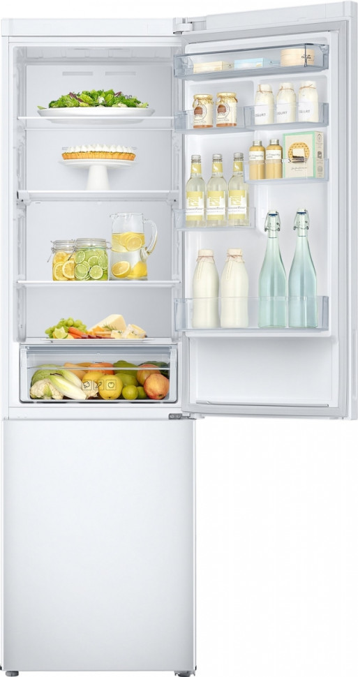 Холодильник с нижней морозильной камерой Samsung RB37A52N0WW/WT