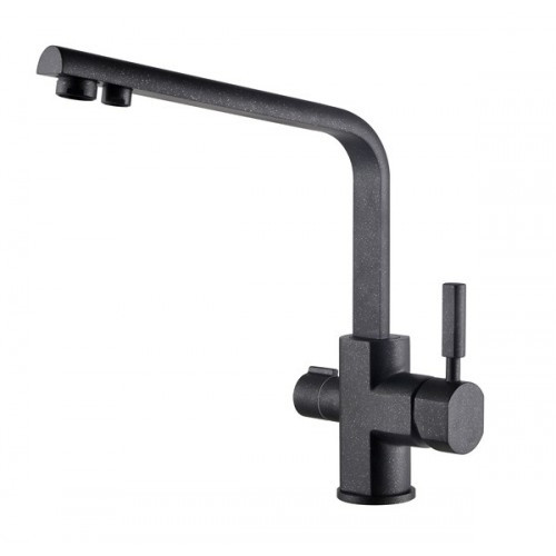 Смеситель Kaiser Decor 40144-2 черный мрамор