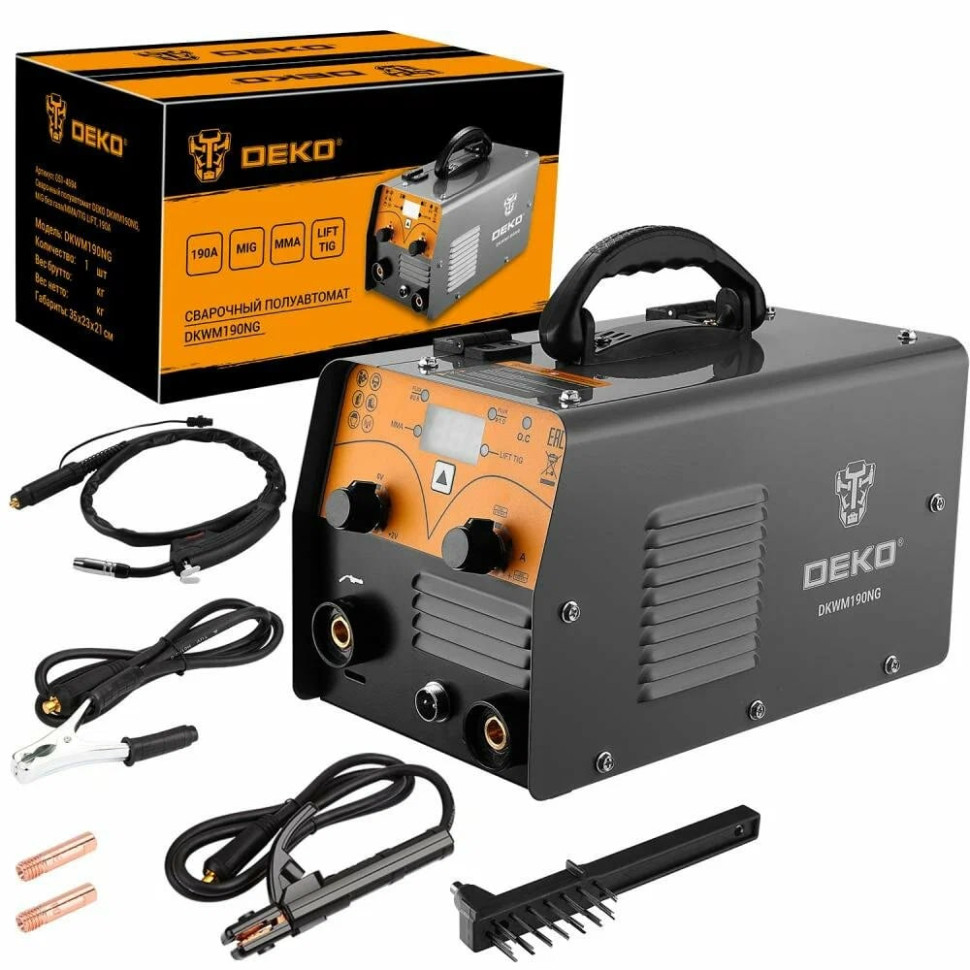 Сварочный инвертор Deko DKWM190NG 051-4694 Сварочный инвертор Deko DKWM190NG 051-4694