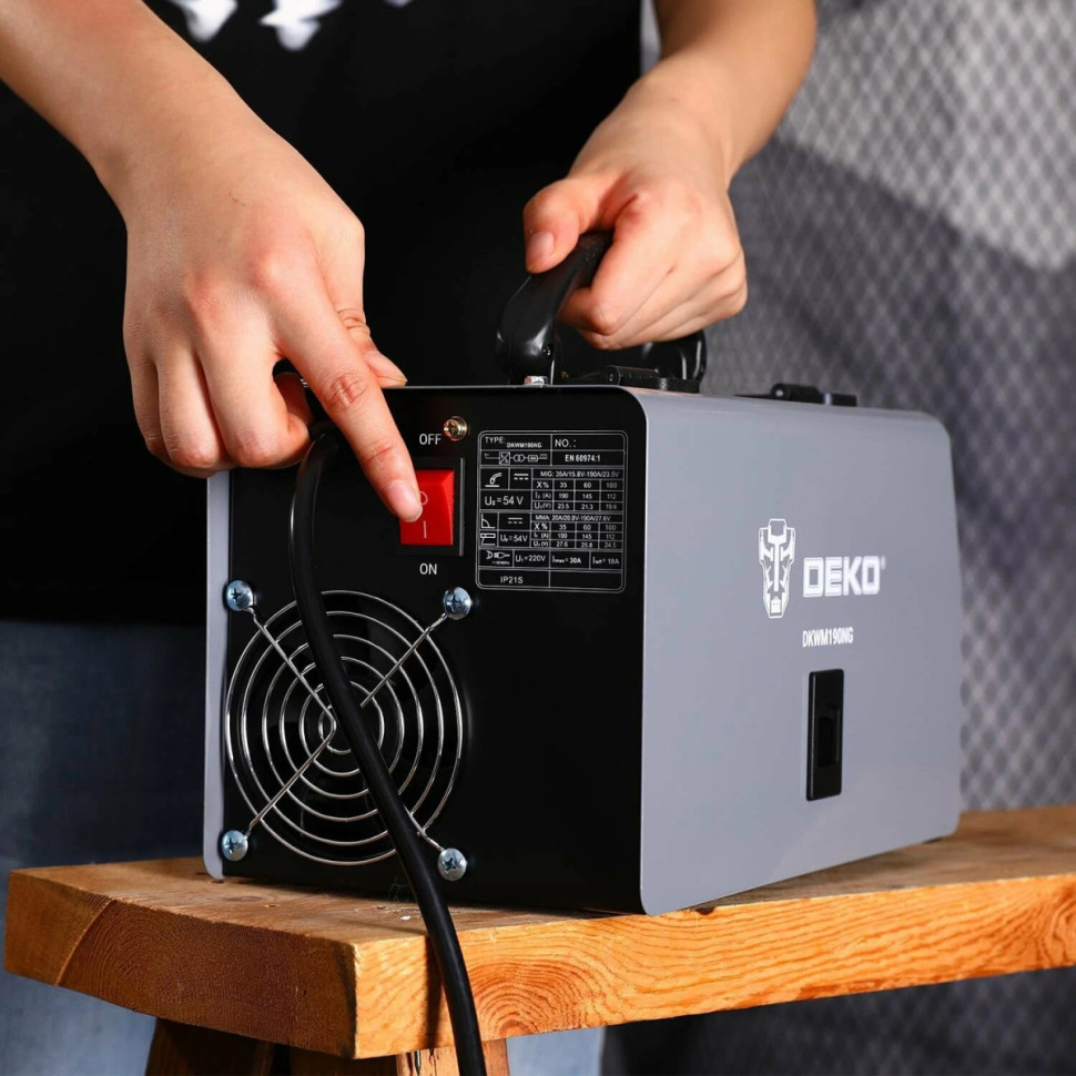 Сварочный инвертор Deko DKWM190NG 051-4694 Сварочный инвертор Deko DKWM190NG 051-4694