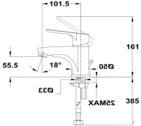 Смеситель Teka Salina 273466210