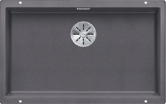 Кухонная мойка Blanco SUBLINE 700-U темная скала