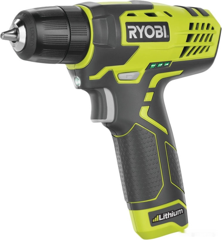 Дрель-шуруповерт Ryobi R7SD-L13G 5133002484 (с 1-м АКБ)