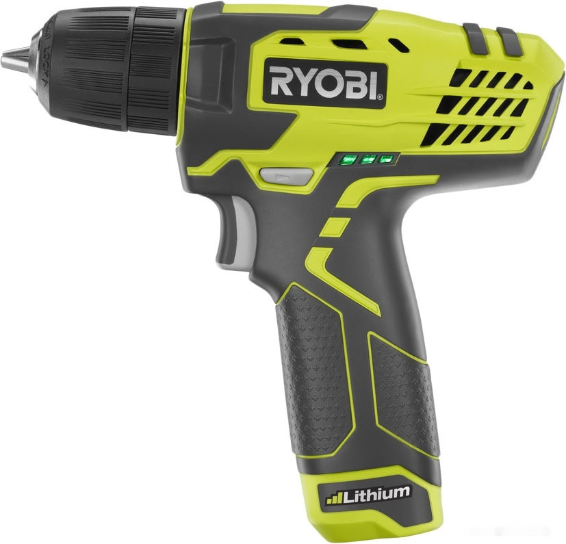 Дрель-шуруповерт Ryobi R7SD-L13G 5133002484 (с 1-м АКБ) Дрель-шуруповерт Ryobi R7SD-L13G 5133002484 (с 1-м АКБ)