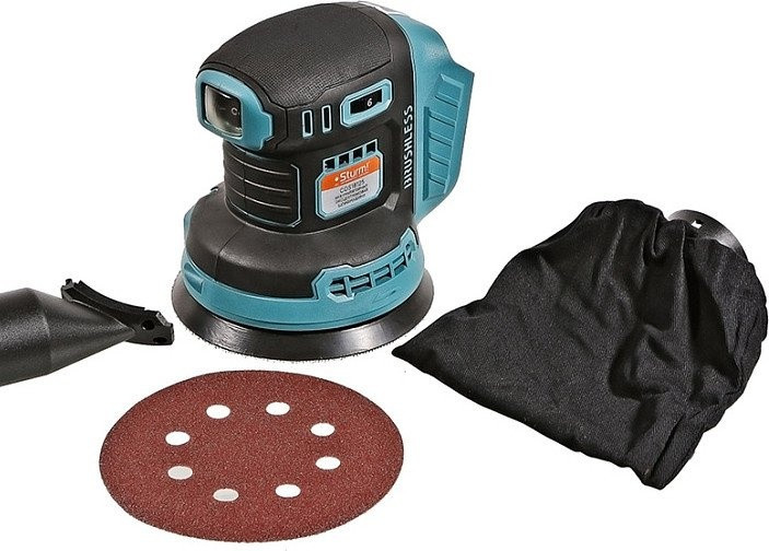 Шлифовальная машина Sturm COS18125 (без АКБ) Шлифовальная машина Sturm COS18125 (без АКБ)
