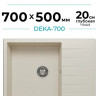 Кухонная мойка Polygran Deka 700 (кремовый) Кухонная мойка Polygran Deka 700 (кремовый)