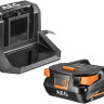 Аккумулятор для инструмента AEG Powertools SET L1820S 4935478932 (18В/2 Ah + 18В) Аккумулятор для инструмента AEG Powertools SET L1820S 4935478932 (18В/2 Ah + 18В)