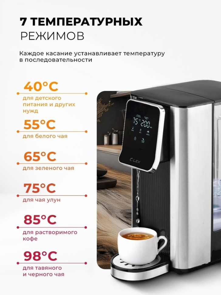 Электрический чайник LEX LXTP 3621 Электрический чайник LEX LXTP 3621