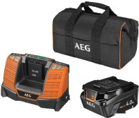 Аккумулятор для инструмента AEG Powertools SEТL1840SHD 4935478944 (18В/4 Ah + 18В, сумка)