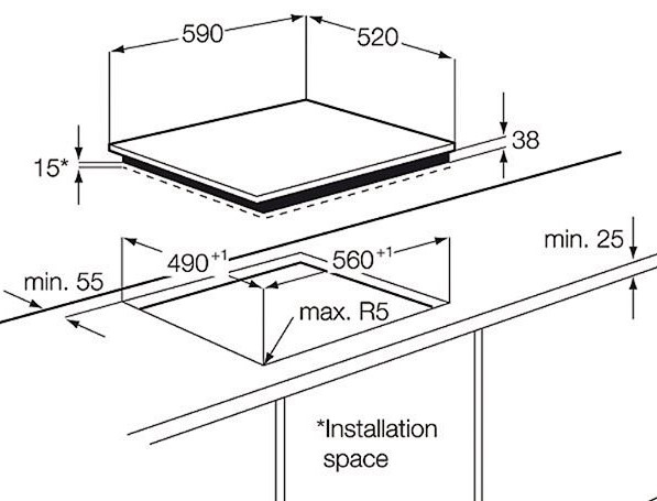 Варочная панель Electrolux CPE644RBC Варочная панель Electrolux CPE644RBC