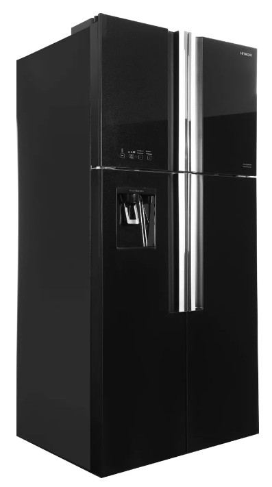 Четырёхдверный холодильник Hitachi R-W660PUC7XGBK Четырёхдверный холодильник Hitachi R-W660PUC7XGBK