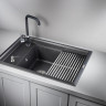 Кухонная мойка Granula KS-7305 (шварц)